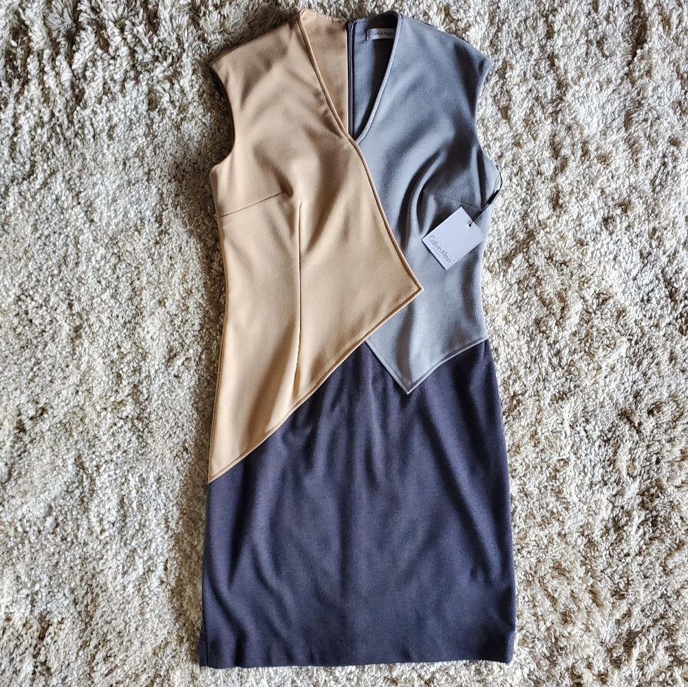 Calvin Klein Colorblock Dress